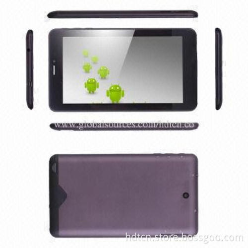 Hot Sale 6.5-inch Tablet PCs with Calling Function, MTK6572 Dual-core 1.2GHz, Dual SIM Cards